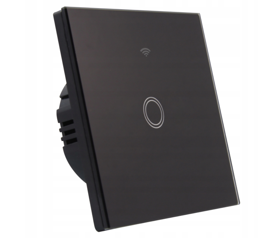 Smart wandschakelaar zwart - Enkelvoudig - 300W - SmartLife Smart wandschakelaar zwart - Enkelvoudig - 300W - SmartLife